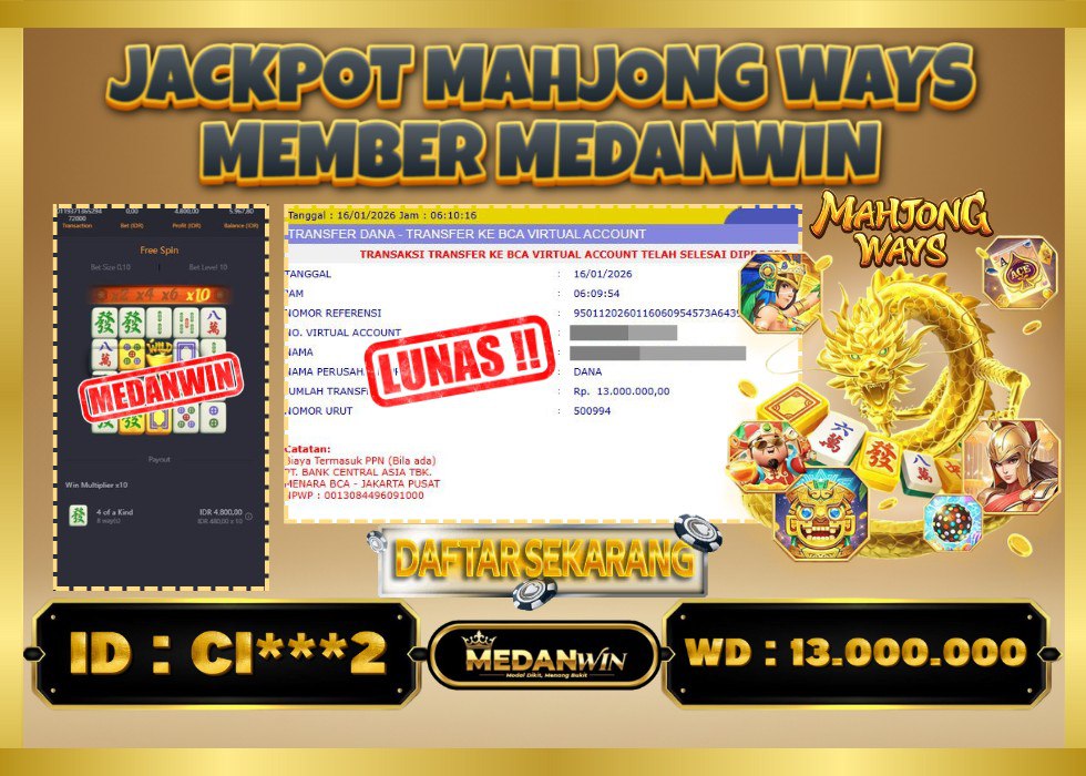 MEDANWIN JACKPOT