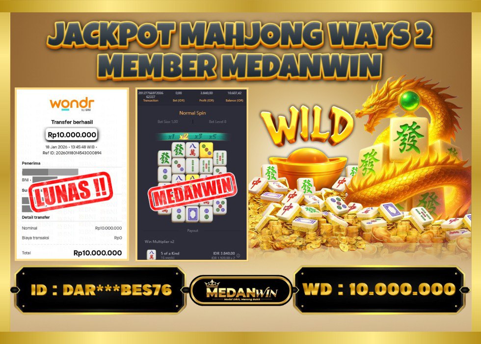 MEDANWIN JACKPOT